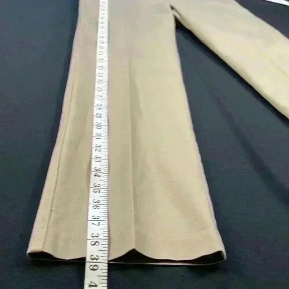 Round Tree and Yorke khaki Travel Smart men’s work pants straight fit stretch - Picture 9 of 9